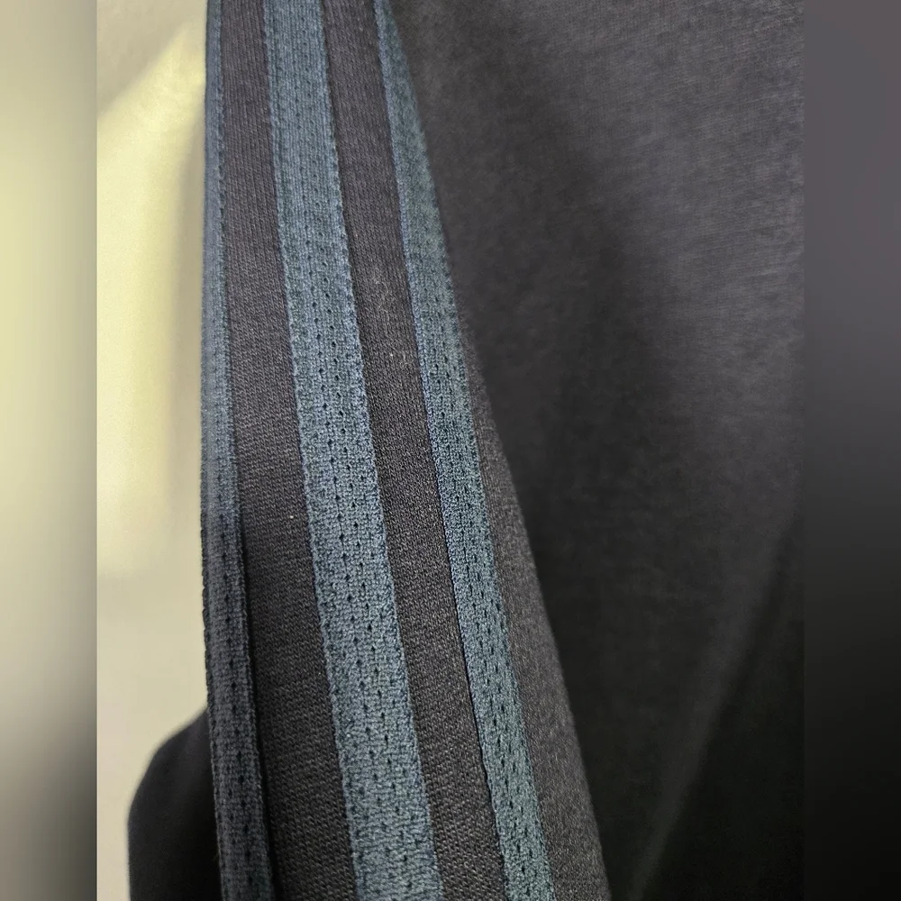 Adidas Men's Long Sleeve 3 Stripe Fleece Crew Sweatshirt Pullover ~Size‎ XL